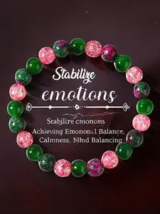 Natural Stone Crystal Bracelet, Fashionable and Versatile Design Suitable for Wearing at Any Time, Gift for Friends