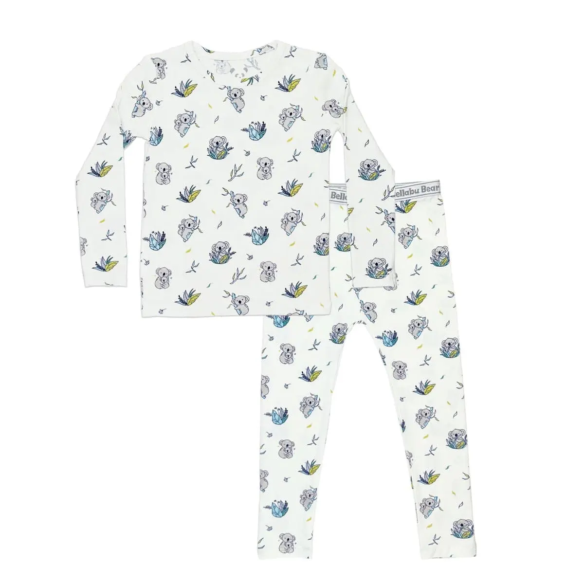 Bellabu Bear Koala Bamboo Kids Pajamas - Soft and Tagless, Perfect Fit Design