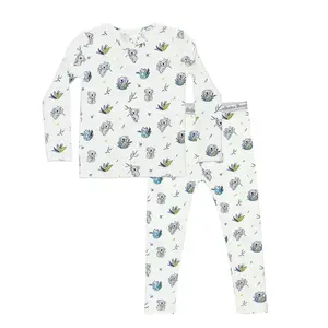 Bellabu Bear Koala Bamboo Kids Pajamas - Soft and Tagless, Perfect Fit Design