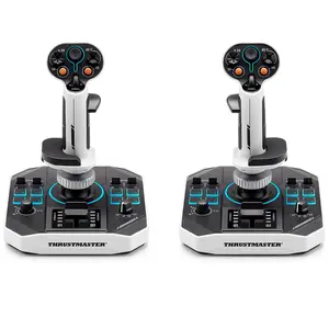 Thrustmaster Sol-R 2 HOSAS Space Sim Duo Multi-Function Flightsticks, Black/White