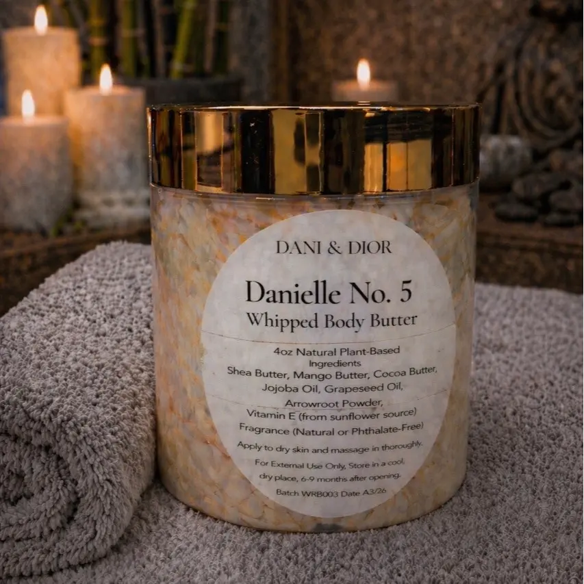 4oz Danielle No. 5 Whipped Body Butter