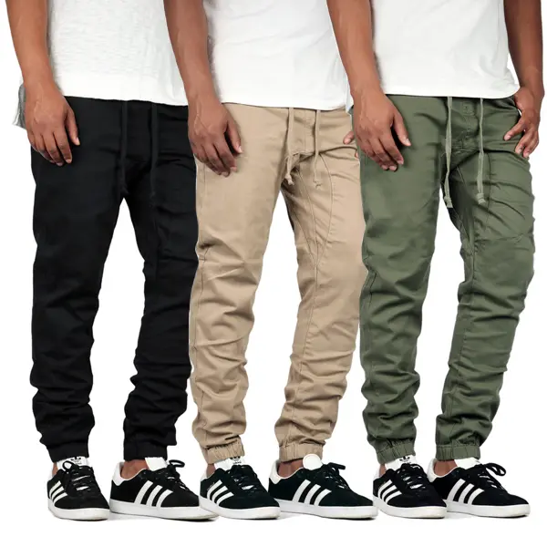 Men's Stretch Twill Jogger Pants