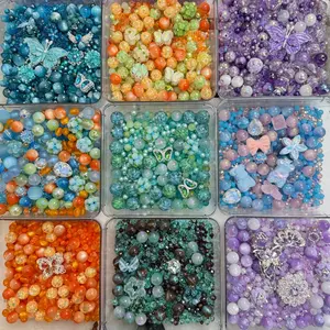 Moya-Phone chain DIY Mix Beads-Drop It Like It’s Hot