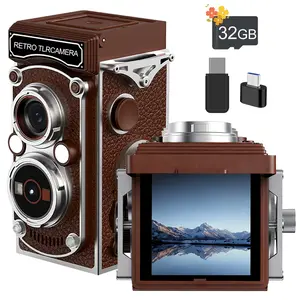 48mp Camera with 1080P Mini Touch Screen, Beginner-Friendly Lens, 8x Digital Zoom, Perfect for Photography & Time-Lapse Videos