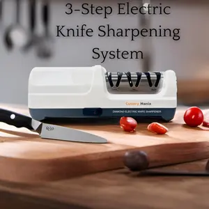 Electric Knife Sharpener Fully Automatic Utensil Kitchen Knife Sharpener Sharpening Stone Blade Sharpener Knife Sharpening Tool Grinding Sharpener Stone Strops