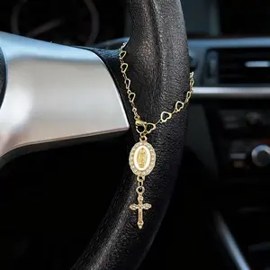 Car Steering Wheel Charm, Car Charm Jewelry, Unique Fashion Gift, Automotive Decor, Stylish Car Accessory