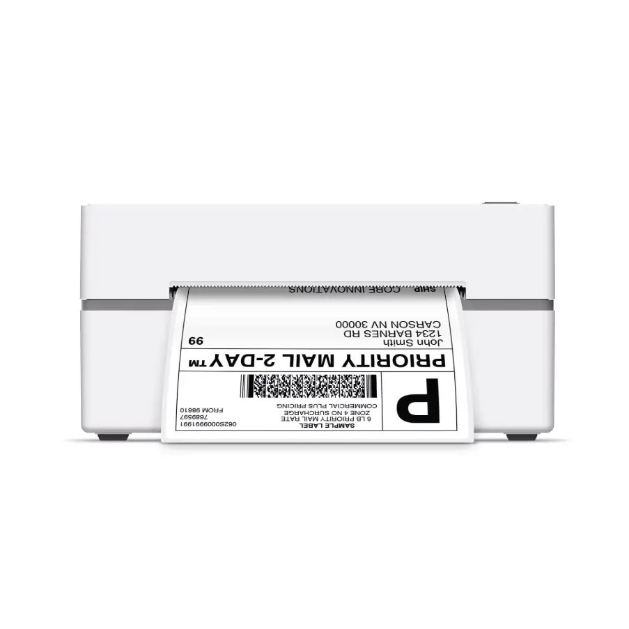 Core Innovations Bluetooth Thermal 4x6 Shipping Label Printer Bundle for Packages & Small Business - Android, iOS & Windows Compatible (new)
