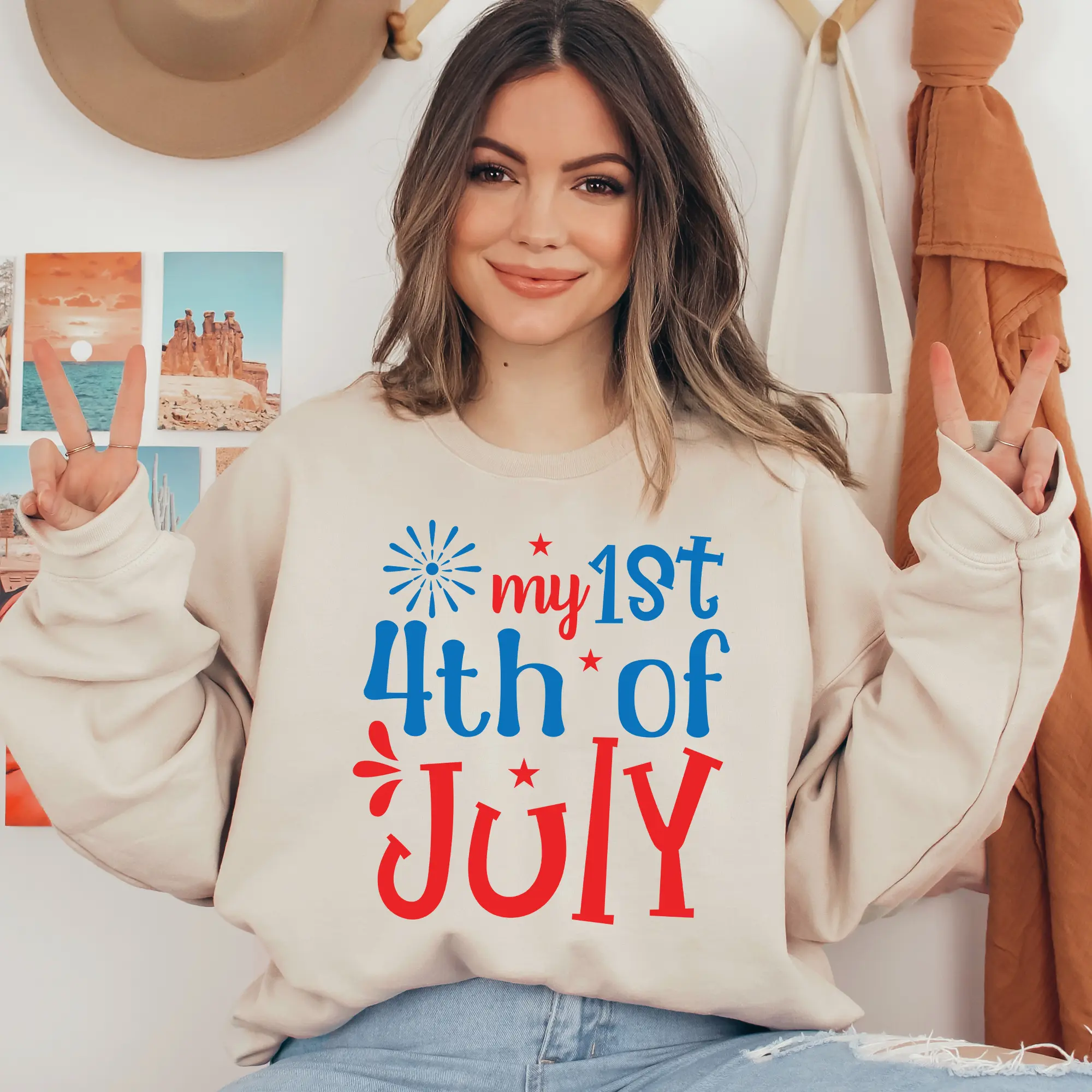 My 1st 4th of July Ready To Press DTF Transfers, DTF Hot Peel