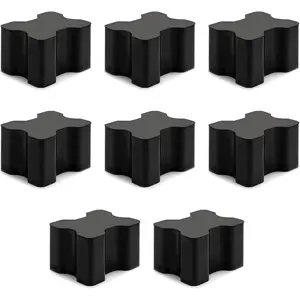 Coil Spring Spacer Kit Heavy Duty Rubber Coil Spring Booster Kit for 1" to 1.5" Coil Spring Lift 8 Pcs
