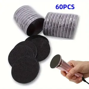 Sanding Discs for Electric Foot File Replacement, 60pcs/box Foot File Sanding Paper Rounds, Pedicure Care Tool, Foot Care Tool Accessories for Dead Skin Removal