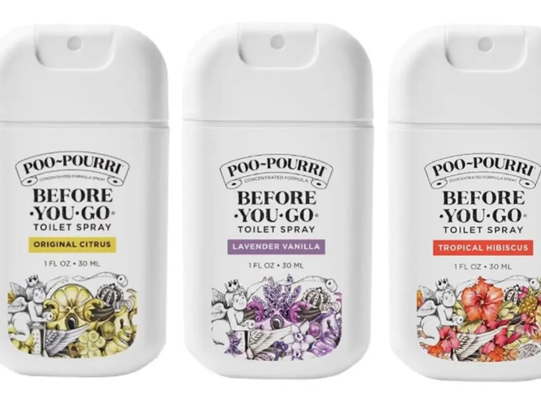 Poo~Pourri Spring On-The-Go Before-You-Go Toilet Spray 30ml Travel Essentials Variety 3 Pack - Bathroom Odor Removers - Travel Size Toiletries - Plant Based Ingredients - Freshener Spray