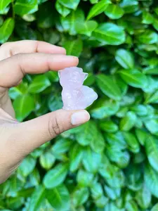 Vulpix Rose Quartz Crystal Carvings