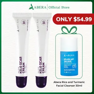 Abera Kelo Scar Cream for Acne Keloidalis Nuchae (AKN) – Scar Flattening Cream for Back of Neck Bumps, Raised Keloid Scars & Thick Neck Skin (0.7 Oz)