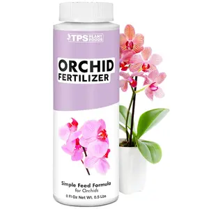 Orchid Fertilizer – Liquid Plant Food for Reblooming, Longer-Lasting Flowers & Healthy Roots, 8 oz