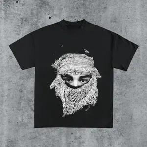 [Sale Up To 25%] Ye at Rap Shirt, Cartel Mask Vintage Hip Hop Style Tee, Trap Aesthetic Graphic Top, Modern Streetwear Apparel, Music Fan Gift