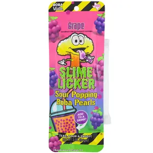 Slime Licker Sour Popping Boba Pearls - Grape