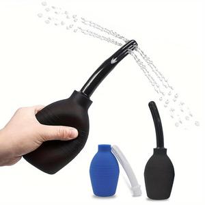 anal douche enema bulb, douche enema cleaner for women & man, personal care product for home & travel