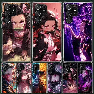 Transparent soft shellKamado Nezuko Demon Slayers Phone Case For Samsung Galaxy S22 S23 S24 S25 Ultra S21 FE S20 Plus S10 + S25 Edge Art Customized Co S24 Case Premium Phone Case Deals For You