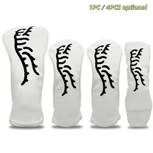 Tiger Pattern Golf Club Cover, Golf Equipment, Golf Accessory, Outdoor Single Swing Protective Gear, Dust-Proof & Durable Design, Best Protection for Your Golf Club Accessories