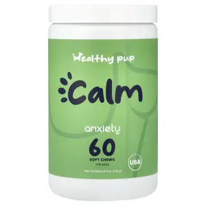 Healthy Pup Calm, Anxiety, For Dogs, 60 Soft Chews, 4.6 oz (132 g)