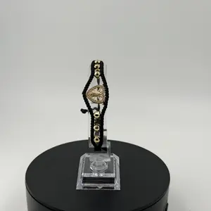 Pulsera tejida artesanal  Oro laminado   Nuestras pulseras son ajustables