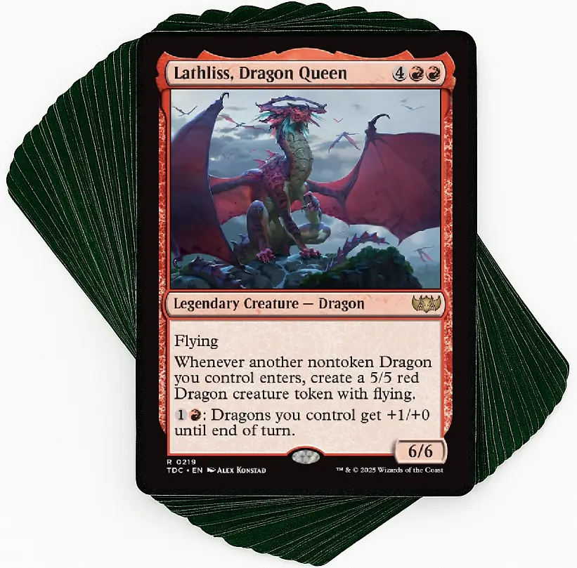 Lathliss, Dragon Queen - Dragons