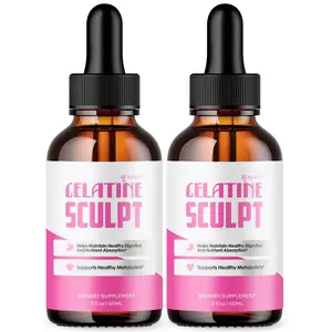 (2 Pack) Gelatine Sculpt Drops Advanced Health & Fitness Supplement 60 Servings