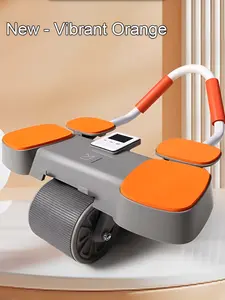 Tummy Wheel Auto Rebound Tummy Tuck and Roll Exercise Intelligent Tummy Training Slim Tummy Magic Tool