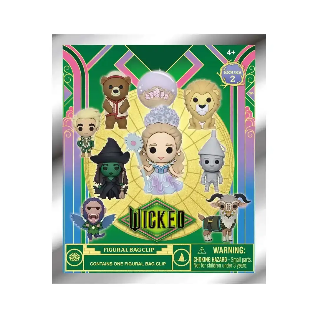 Monogram Wicked 3D Foam Bag Clip Series 2 Blind Bag Collectible, Mini Blind Bag