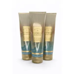 VANILLA ROMANCE Bath & Body Works Body Cream 3-Pack – 8 oz Each