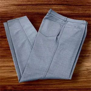 FRANCIS 5PKT TROUSER - BLUE