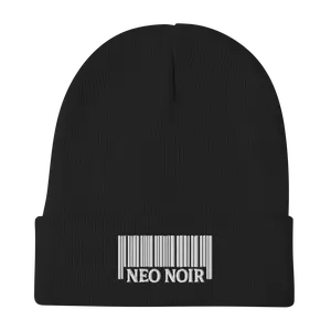 Neo Noir Signal Code Beanie