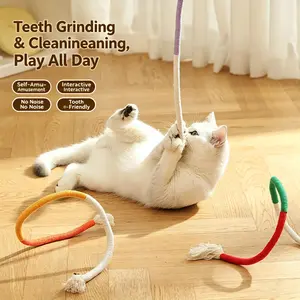 Interactive Catnip Rope Toy for Cats and Kittens | Fun Chew and Play Toy for Indoor Activities and Daily Entertainment