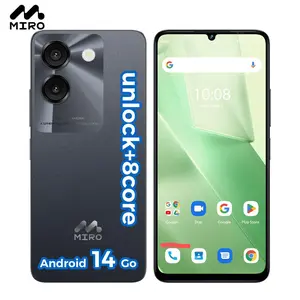 Miro phone A67 Unlocked 8Core Android 14GO 6.75''HD Large Screen Smartphone with Expandable Storage 1TB