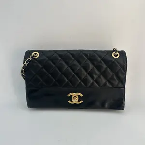 Pre-owned lamb Shoulder Bags C/ Chanel Jumbo Soft Elegance Flap Bag