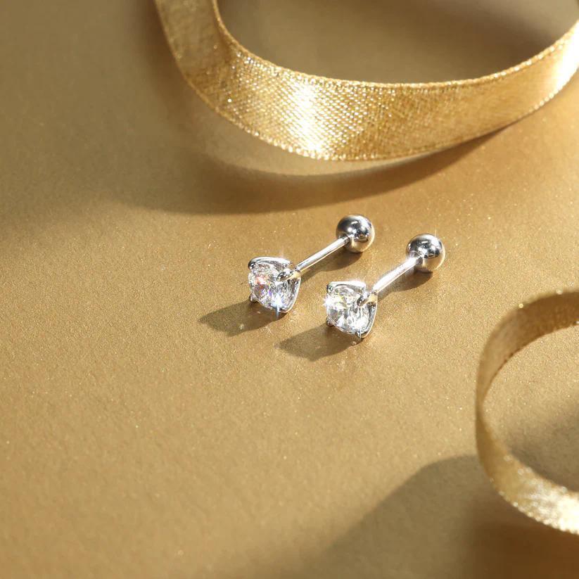 VAMERAY #2820 0.5 Carat Flash Round Earring