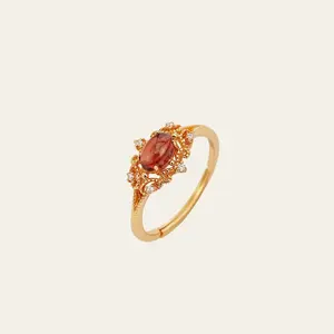 Vivien Garnet Ring