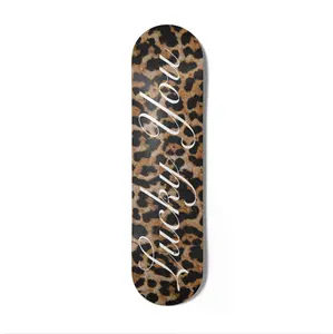 Lucky Leopard Skateboard