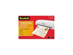 Scotch Thermal Laminator Menu Size Pouches - 12 PK/CT Scotch Thermal Laminator Menu Size Pouches - 12 PK/CT