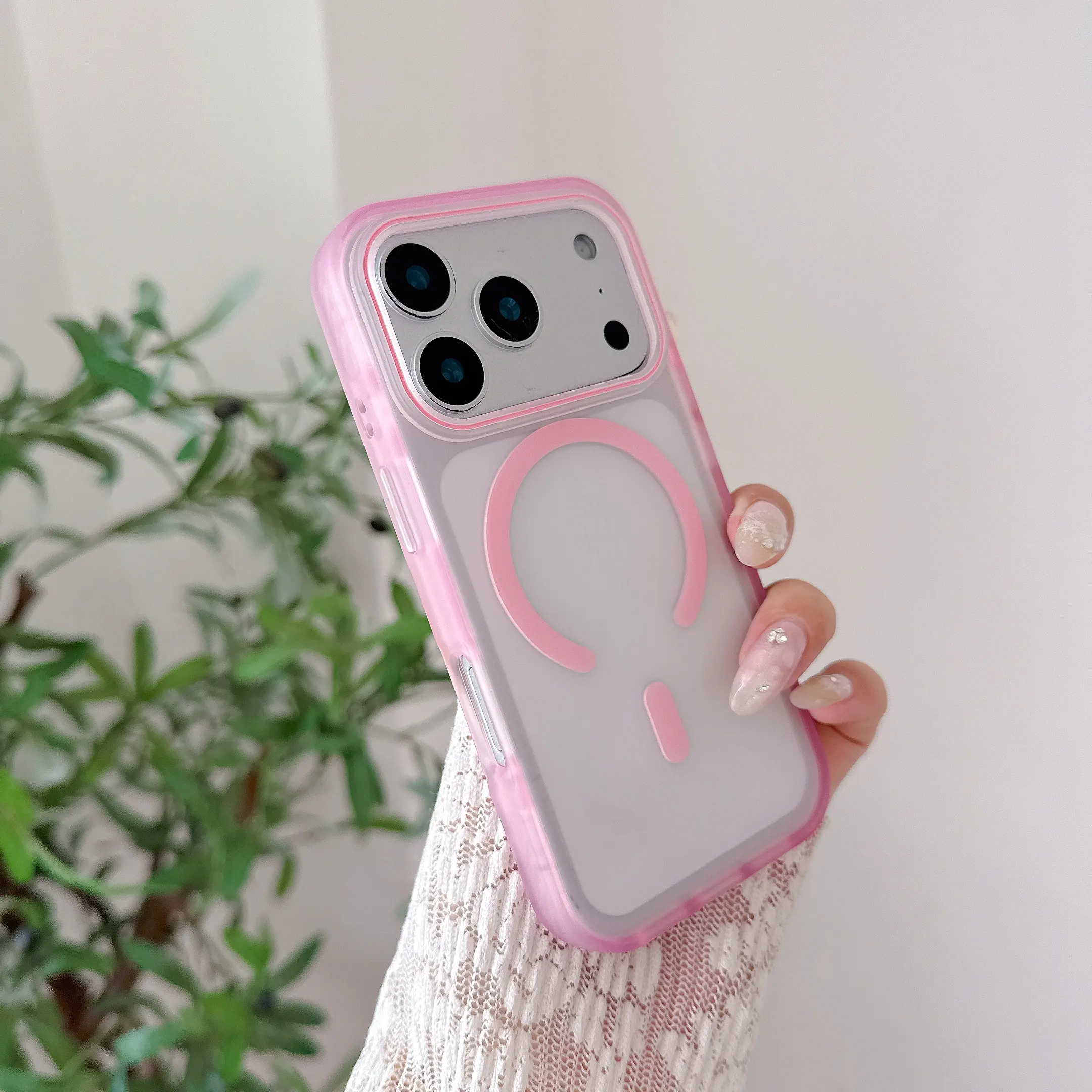 2-in-1 Transparent Skin-Friendly Magnetic Protective Casing Cover for iPhone 16/17 Pro Max Cellphone Pro Models, Summer Vibe Cellphone Accessories | DealsForYouDays,back to school,back to school haul