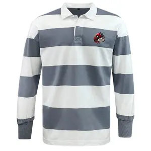Vienna Rugby Classic Long Sleeve Hooped Rugby Jersey