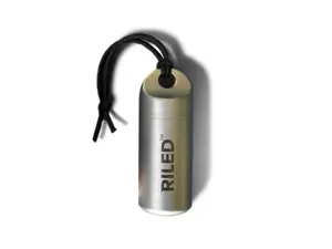 Riled Safe01 - Titanium Lightweight Waterproof Case for Cash and Meds - Keep Your Valuables Safe and Dry - Care Free Festivities