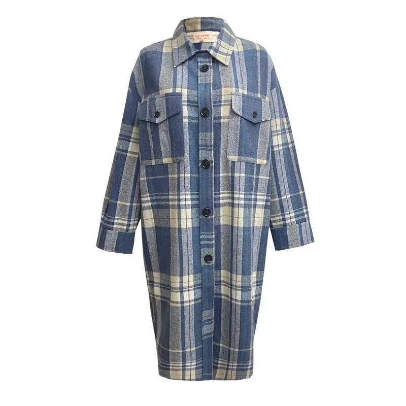 Compton Long Shacket Button Jacket