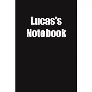 USED-Lucas's Notebook: 6x9 Lined Notebook, Gift For a Friend or a Colleague (Gift For Someone You Love) by &. Notebooks, Creative Journals (Paperback)