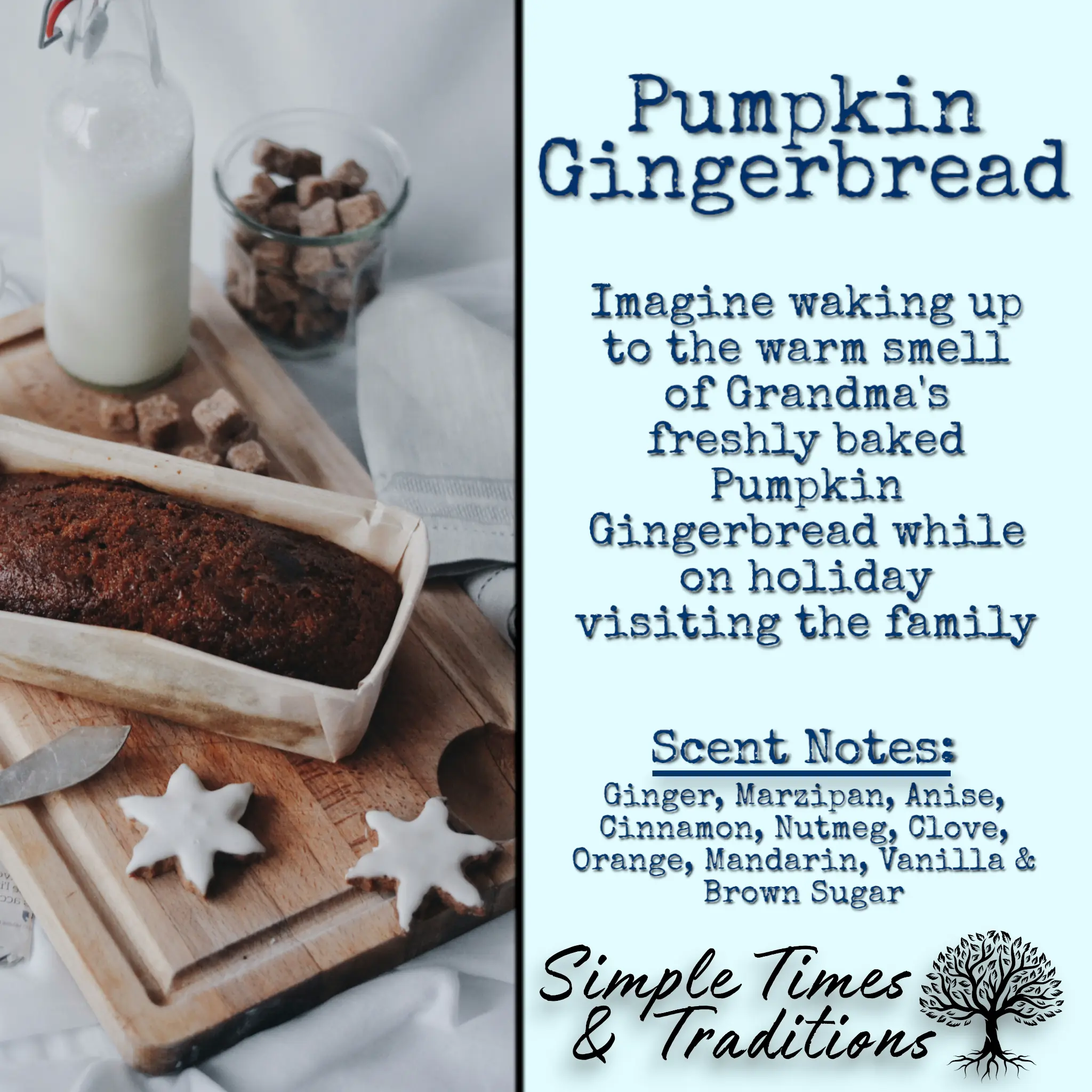 Pumpkin Gingerbread