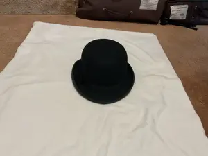 Custom Made Show Derby Black 6 5/8