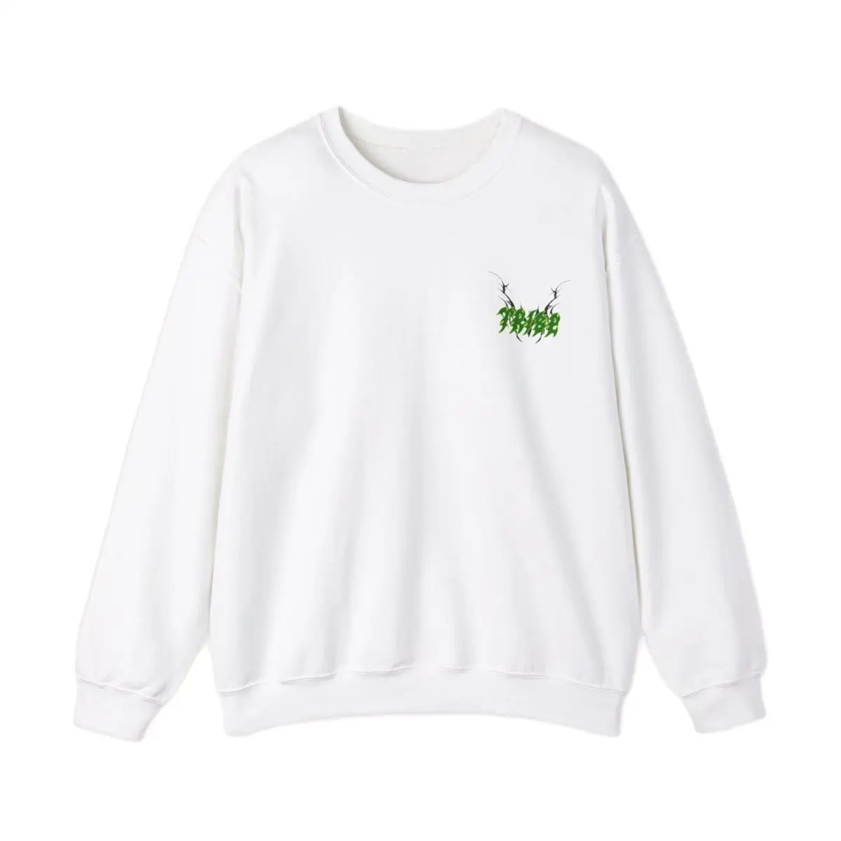 ONE TRIBE Streetwear Sweater Sweatshirt White Crewneck Pullover Long Sleeve Tops by Jahsue