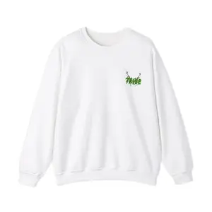 ONE TRIBE Streetwear Sweater Sweatshirt White Crewneck Pullover Long Sleeve Tops by Jahsue