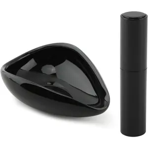 Coffee Dosing Cup Kit - 25g Ceramic Tray with 8ml Anti-Static  (Black)