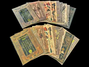 Egypt Vellum Papers & Sticker Set